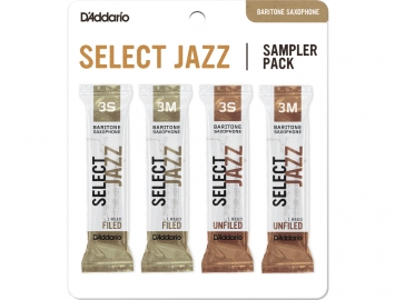 D'Addario Select Jazz Sampler Packs for Bari Sax