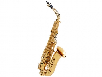 NEW Buffet Crampon Senzo Red Brass Professional Model Alto Sax in Gold Lacquer