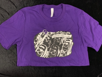 Clarinetquest T-Shirt in Purple