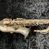 Vintage Julius Keilwerth Graslitz Bohmen Deluxe Model  Alto Sax – Original Silver Plate Pearl Side Keys, Serial #1212