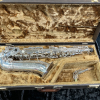 Vintage Selmer Paris Silver Plated 'Radio Improved' Alto Saxophone, Serial #19659