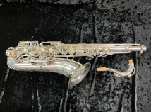 Vintage Selmer Paris Mark VI Tenor Saxophone Silver Plate, Serial #127167