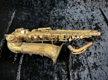 Vintage Alto Saxophone – Unmarked Italian Stencil Alto Saxophone, Serial #24849