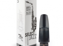 NEW! D'Addario Select Jazz Hard Rubber Mouthpiece for Alto Sax