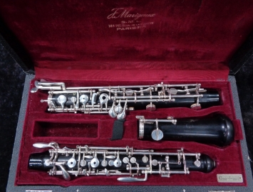 Vintage Josef Puchner Nauheim Germany Wood Oboe - Serial # 997