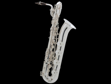 New Selmer SA 80 Serie II Jubilee Series Baritone Saxophone in Silver Plate