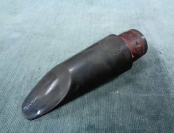 Vintage Frank Wells-Stowell Hard Rubber B3 Mouthpiece for Clarinet