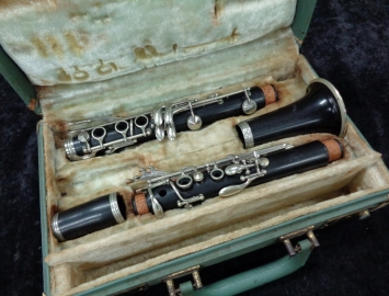 Vintage Conn Director Wood Bb Clarinet - Great Shape - Serial # 627198