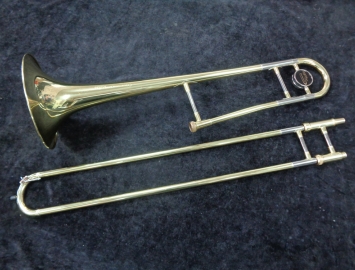 C.G. Conn Director 27H Gold Lacquer Trombone – Fully Serviced Ready to Play