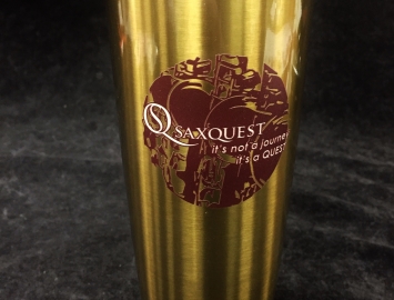 New! Saxquest Thermal Travel Mug