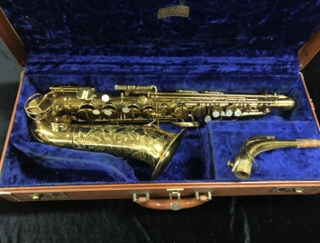 Vintage Original Lacquer 'The Martin' Committee III Alto Saxophone, serial #206267