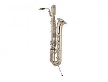 New Yamaha Custom YBS-82S Professional Baritone Saxophone in Silver Plate
