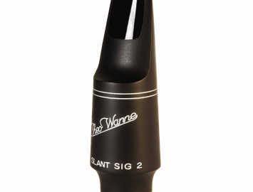 New Slant Sig 2 Hard Rubber Tenor Sax Motuhpiece by Theo Wanne