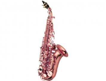 New Yanagisawa SC-WO20PGP Professional Bronze Curved Soprano Sax in Pink Gold
