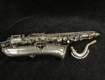 Mellem Allieret byrde Vintage Original Silver Plate Buescher True Tone C-Melody Saxophone, Serial  #132601 | Saxquest Saxophone Shop | Saxquest