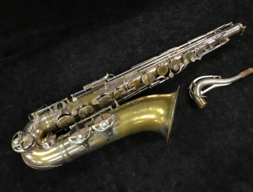 SML Gold Medal Mk. II Tenor Saxophone in Nickel Plate #22445