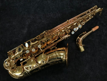 Like-new P. Mauriat Master 97 Alto Saxophone in Gold Lacquer - #PM1022918
