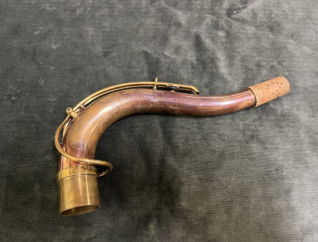 Gloger Handkraft Solid High Density Copper Neck for Tenor Saxophone