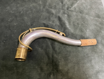 Gloger HandKraft Solid High Density Silver Neck for Tenor Saxophone