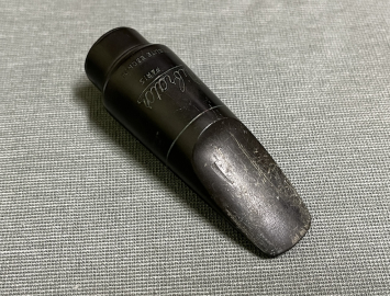Vintage HR Vibrator Paris 'Steel Ebonite' 3* Alto Sax Mouthpiece