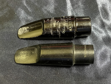 Lot of 2 Alto Sax Mouthpiece - Weltklang Slim, Claude Humber Dallas
