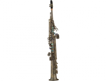 NEW! P. Mauriat System 76 One Piece Soprano Saxophone With Dark Lacquer