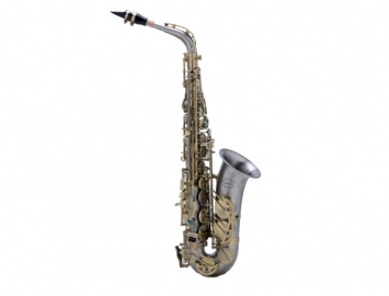 NEW Chateau CAS-96NM Series Pro Alto Saxophone in Nickel Matte Finish
