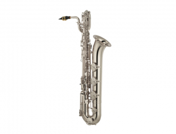 New Yamaha YBS-62IIS Professional Baritone Sax in Silver Plate