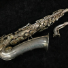 Vintage C.G. Conn Transitional 'Chu Berry' Alto Sax in Silver Plate - Serial #249124 - Art-Deco Engraving