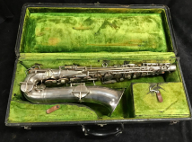 Vintage Frank Holton Silver Plated C-Melody Saxophone #17381