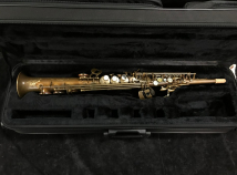 Like New! P. Mauriat System 76 UNLACQUERED One Piece Soprano Sax - Serial # PM01261719