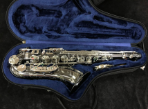 P. Mauriat PMT-500BX 'Black Pearl'  Tenor Sax, Serial #PM0403219 – Silver Plated Key Work!