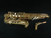 Like-New P. Mauriat 180 Student Alto with Case and Mouthpiece, Serial #PM0402520