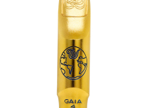 New GAIA 4 Metal Gold Plated 7* Mouthpiece for Tenor Saxophone by Theo Wanne