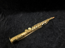 Original Gold Plated C.G. Conn New Wonder Soprano Saxophone - Serial # 104906