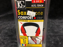 BG France Comfort Saxophone Strap Red S19 M for Alto/Ten – Closeout
