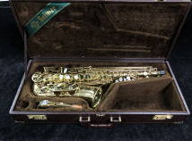 Beautiful Selmer Paris Super Action 80 SII Alto in Gold Lacquer, Serial #615622