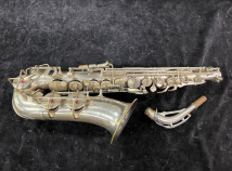 Silver Plated SML 'Super 46' Model Alto Sax w/ Rolled Tone Holes - Serial # 6472