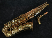 Like-new P. Mauriat Master 97 Alto Saxophone in Gold Lacquer - #PM1022918
