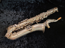 EXQUISITE Buescher C-Melody True-Tone Saxophone in Original Satin Silver #158006
