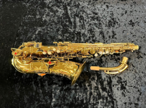 Vintage Buescher True-Tone Alto Sax in Gold Lacquer #180620