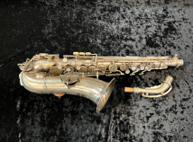 Vintage Julius Keilwerth Graslitz Bohmen Deluxe Alto Sax – Original w/ Pearl Side Keys, Serial #1212