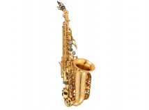 NEW P Mauriat 2400GL Gold Lacquer Curved Soprano Sax