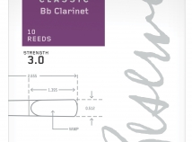 D'Addario Reserve Classic Reeds for Bb Clarinet
