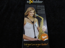 New Saxholder Saxophone Strap for Alto & Tenor Saxophones