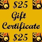 Saxquest Gift Certificate - $25