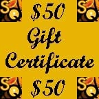 Saxquest Gift Certificate - $50